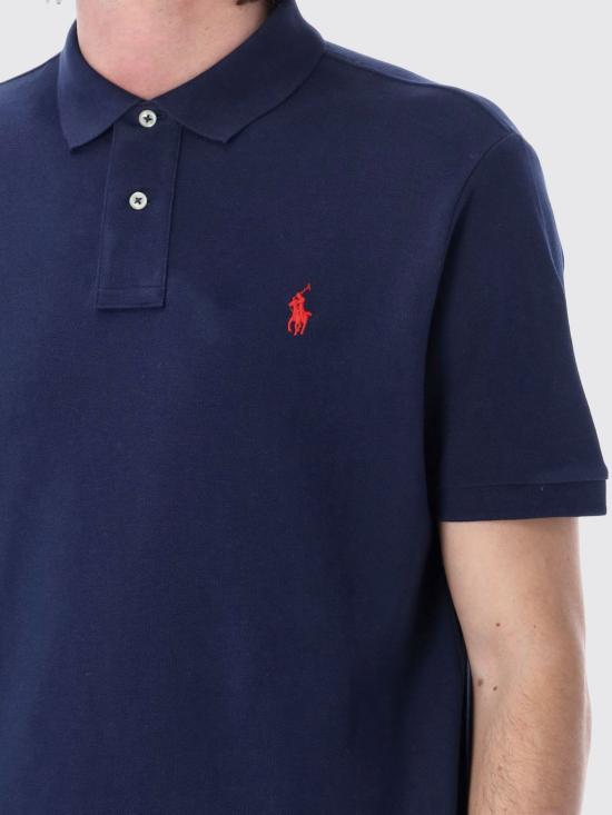 25FW 폴로 랄프로렌 폴로 티셔츠 710782592 008 Navy - POLO RALPH LAUREN