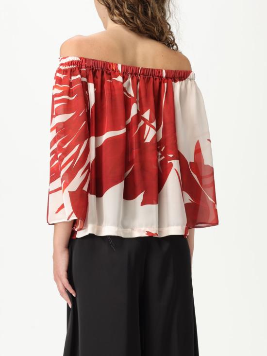 25SS 하니타 탑 H M2965 4263 M1471 TERRACOTTA Brick Red - HANITA