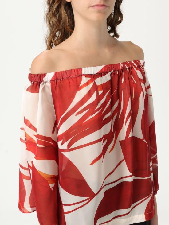 25SS 하니타 탑 H M2965 4263 M1471 TERRACOTTA Brick Red - HANITA