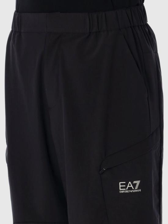 25FW 엠포리오 아르마니 트레이닝/조거 팬츠 7M000075AF13392 UC001 Black - EMPORIO ARMANI