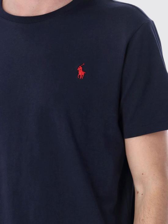 25FW 폴로 랄프로렌 반팔 티셔츠 710680785 004 Navy - POLO RALPH LAUREN