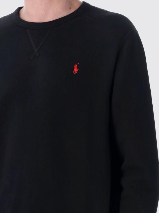 25FW 폴로 랄프로렌 긴팔 티셔츠 710766772 001 Black - POLO RALPH LAUREN