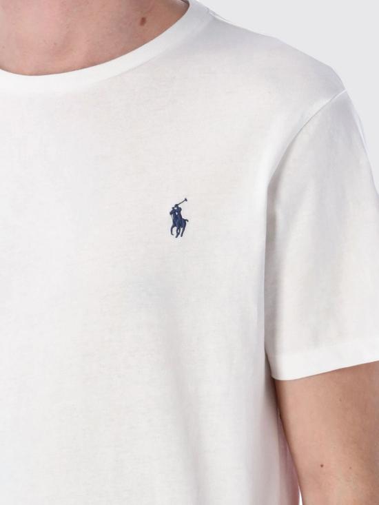 25FW 폴로 랄프로렌 반팔 티셔츠 710680785 003 White - POLO RALPH LAUREN