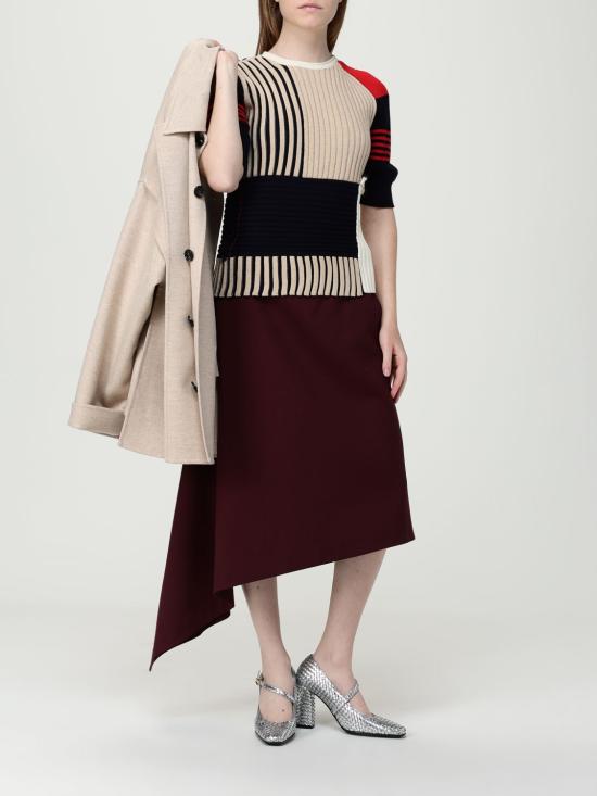 25SS 보테가베네타 스커트 832869V5C60 6840 Violet - BOTTEGA VENETA