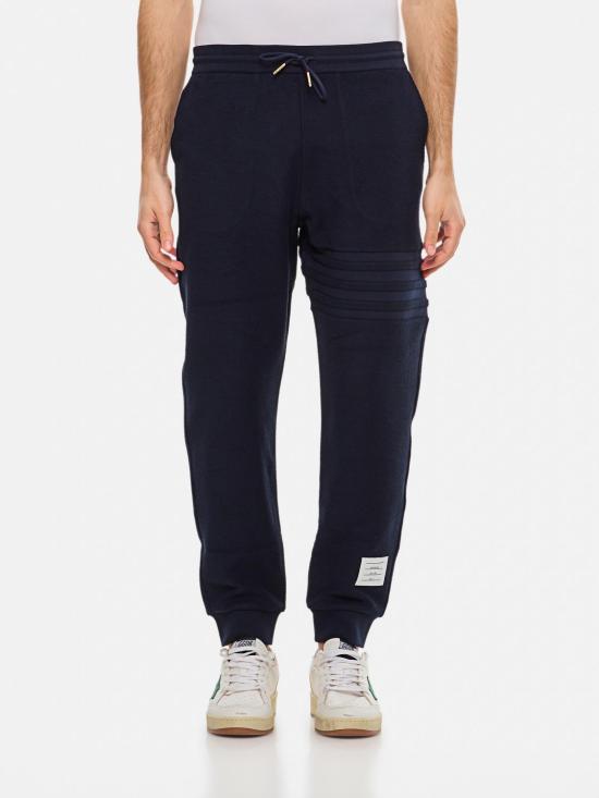 25FW 톰브라운 루프백 4바 스웨트팬츠  MJQ224AJ0201 415 Blue