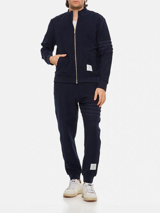 25FW 톰브라운 루프백 4바 스웨트팬츠  MJQ224AJ0201 415 Blue - THOM BROWNE