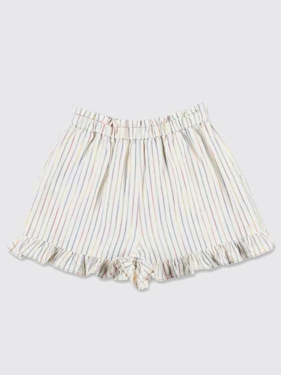 25FW [키즈] 짐머만 쇼츠/버뮤다 4127ASS251 RST White - ZIMMERMANN