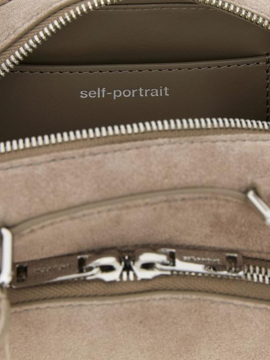 25FW 셀프 포트레이트 토트백 PF25313GR Grey - SELF PORTRAIT