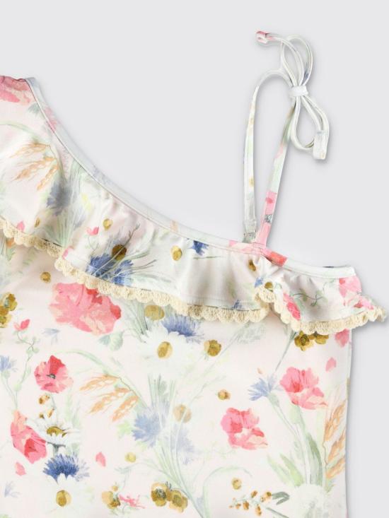 25FW [키즈] 짐머만 스윔팬츠 9327WSS252 CRMBQFLO White - ZIMMERMANN