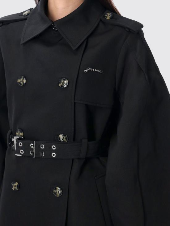 25FW 가니 자켓 W0893 099 Black - GANNI