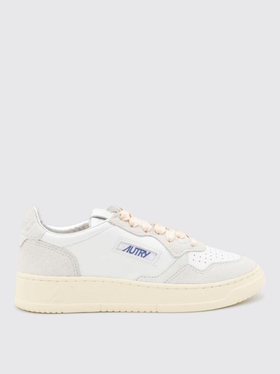 25FW 오트리 메달리스트 로우 스니커즈 AULW TA01 White