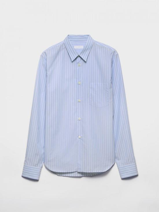 25FW 프라다 긴팔 셔츠 UCN62717LQ F0D9K Blue