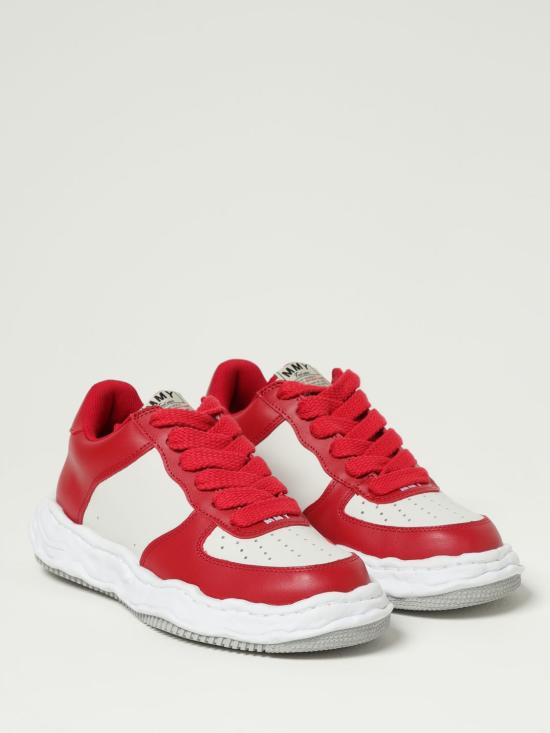 25SS 메종 미하라 야스히로 스니커즈 A08FW706 REDWHT Red - MAISON MIHARA YASUHIRO