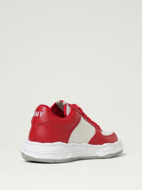 25SS 메종 미하라 야스히로 스니커즈 A08FW706 REDWHT Red - MAISON MIHARA YASUHIRO