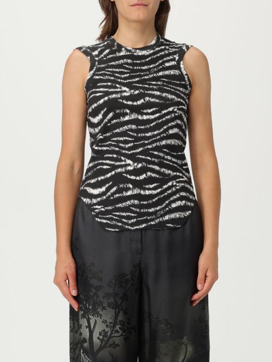 25SS 디 아티코 민소매 티셔츠 250WCN003J025 414 White