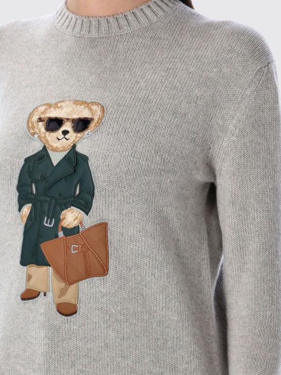 25FW 폴로 랄프로렌 스웨터 290981645 001 Grey - POLO RALPH LAUREN