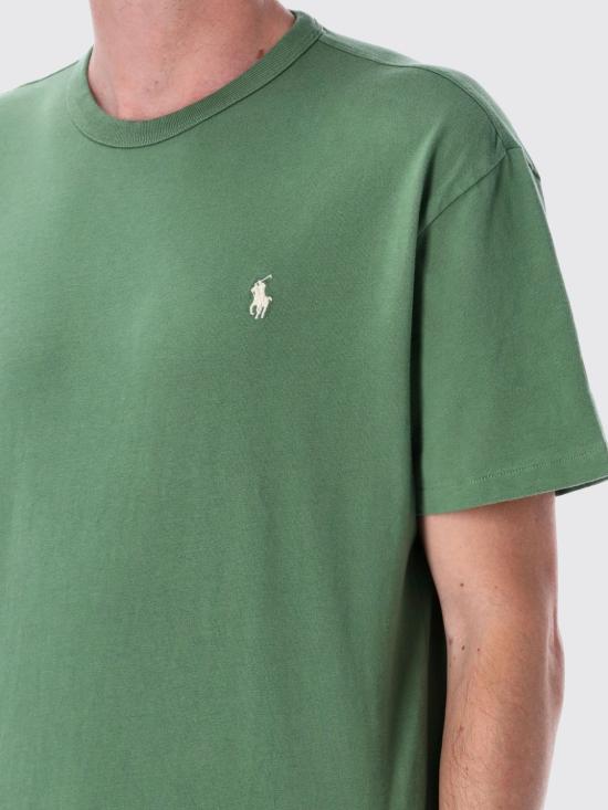 25FW 폴로 랄프로렌 반팔 티셔츠 710916698 030 Olive - POLO RALPH LAUREN