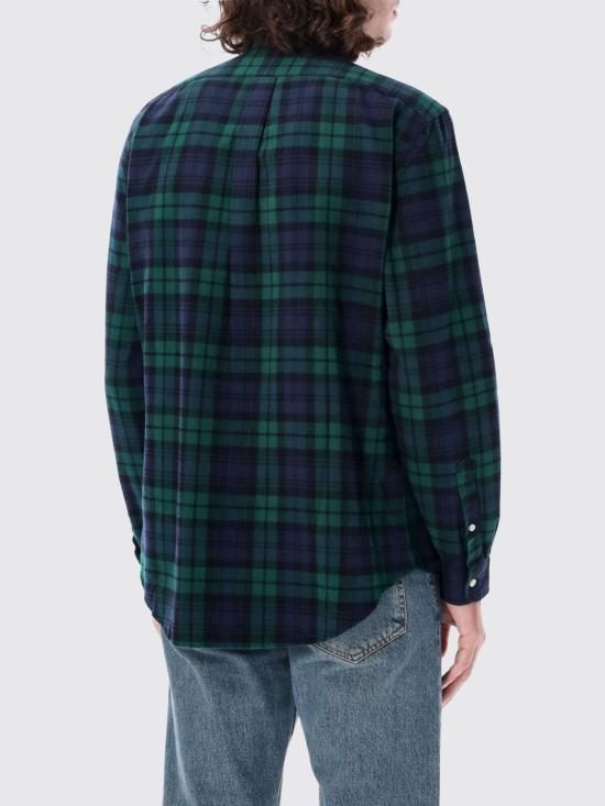 25FW 폴로 랄프로렌 긴팔 티셔츠 710922273 003 Green - POLO RALPH LAUREN