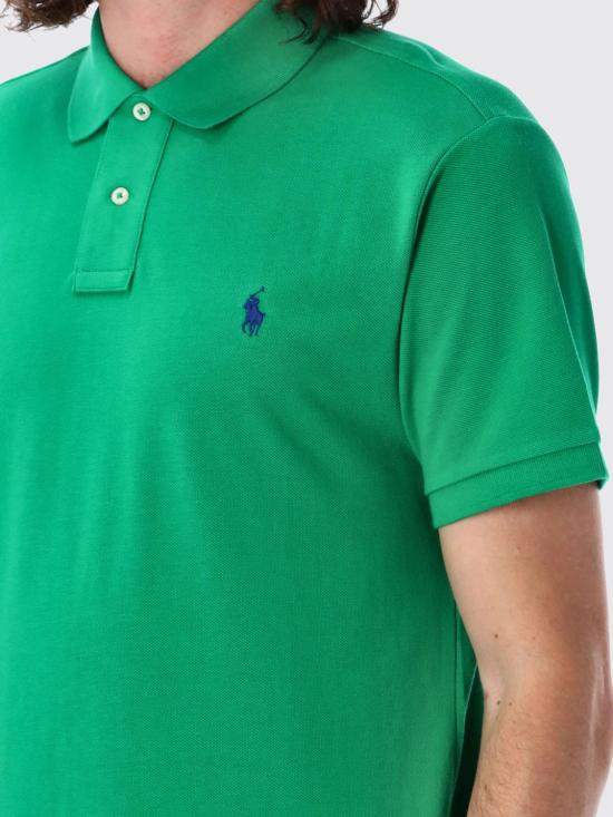 25FW 폴로 랄프로렌 폴로 티셔츠 710782592 017 Green - POLO RALPH LAUREN