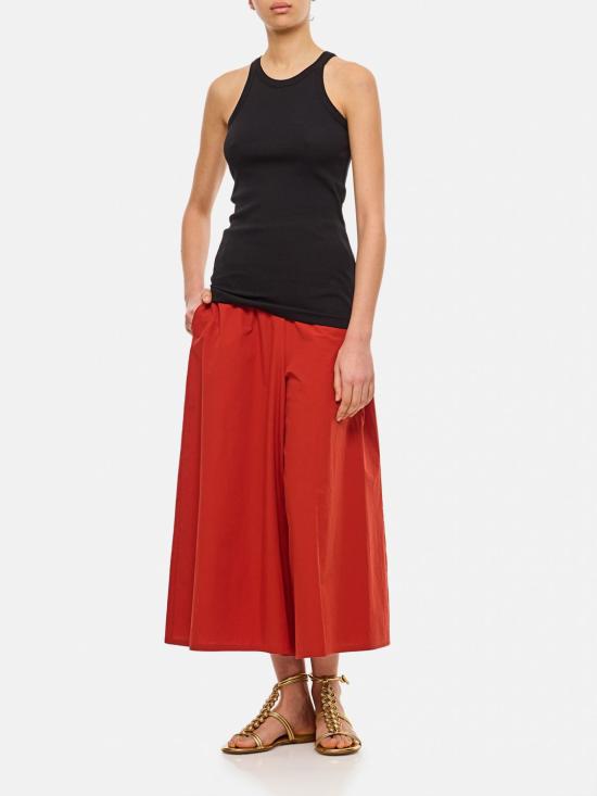 25FW 스포트막스 민소매 티셔츠 2512941012600 002 Black - SPORTMAX