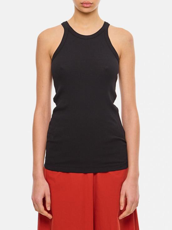 25FW 스포트막스 민소매 티셔츠 2512941012600 002 Black