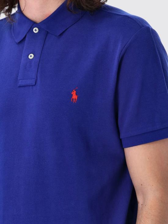 25FW 폴로 랄프로렌 폴로 티셔츠 710782592 010 Blue - POLO RALPH LAUREN