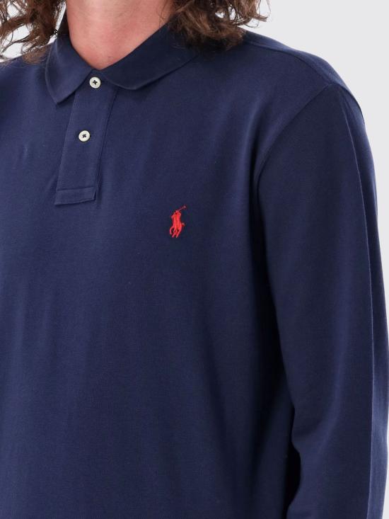 25FW 폴로 랄프로렌 폴로 티셔츠 710680790 046 Blue - POLO RALPH LAUREN