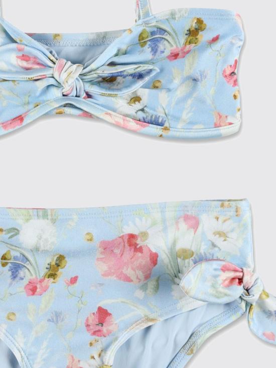 25FW [키즈] 짐머만 스윔팬츠 7639WSS252 BLUBQFLO Blue - ZIMMERMANN