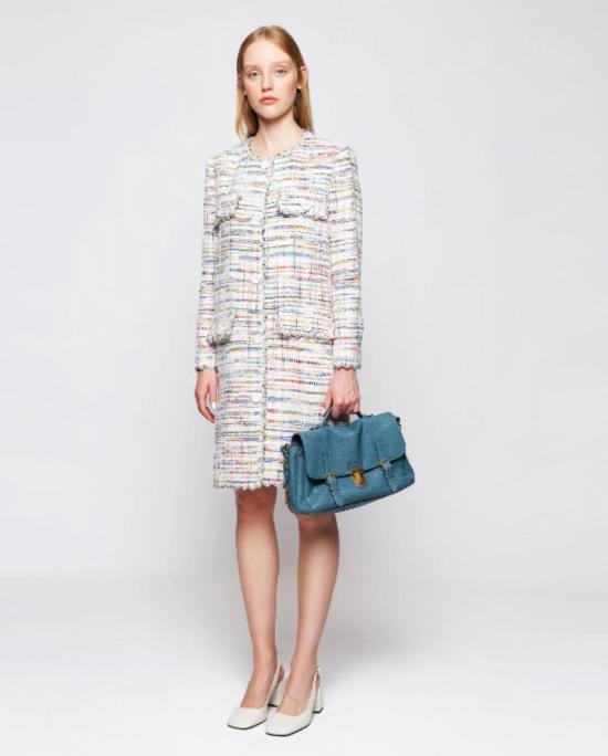  Mirto 코트 미르토 트위드 롱 재킷 - OTHER BRANDS