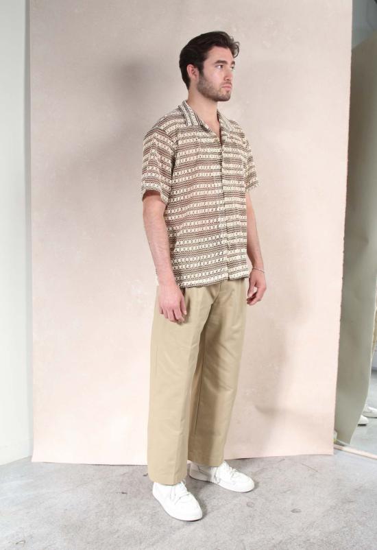  더 엔케이씨 스토어 반팔 셔츠 Nkc 스토어 엘리아스 버튼업 - The NKC Store