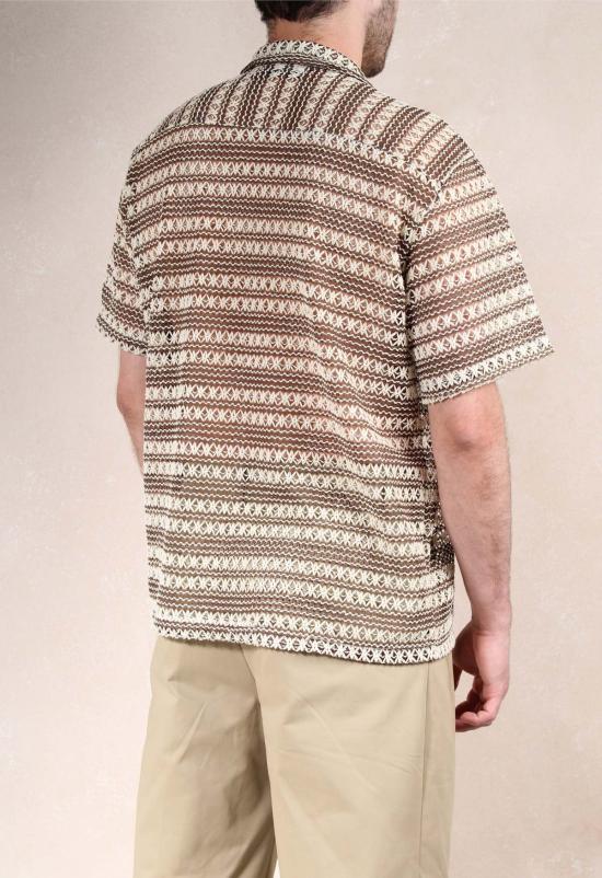  더 엔케이씨 스토어 반팔 셔츠 Nkc 스토어 엘리아스 버튼업 - The NKC Store