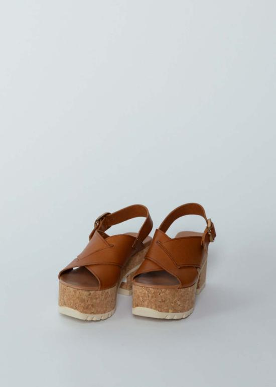  Homers Shoes 뮬/슬리퍼 호머스 슈즈 베니스 웨지  브라운 - OTHER BRANDS