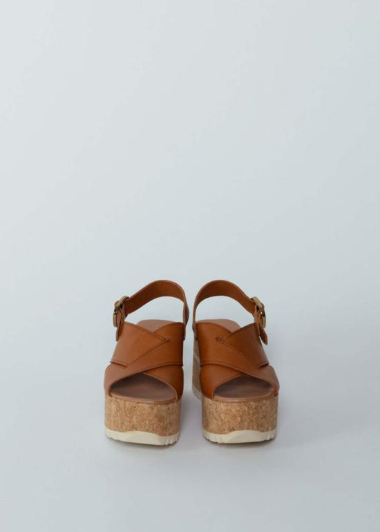  Homers Shoes 뮬/슬리퍼 호머스 슈즈 베니스 웨지  브라운 - OTHER BRANDS