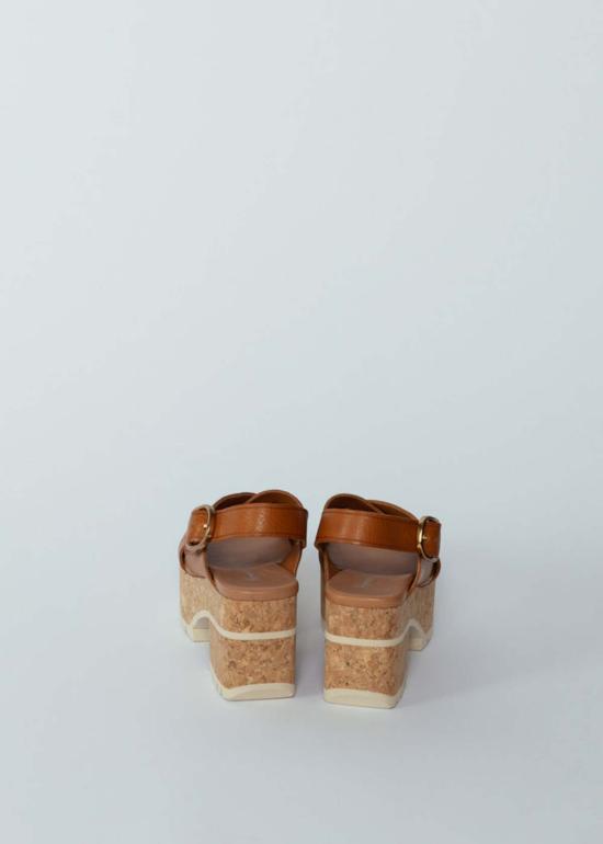  Homers Shoes 뮬/슬리퍼 호머스 슈즈 베니스 웨지  브라운 - OTHER BRANDS