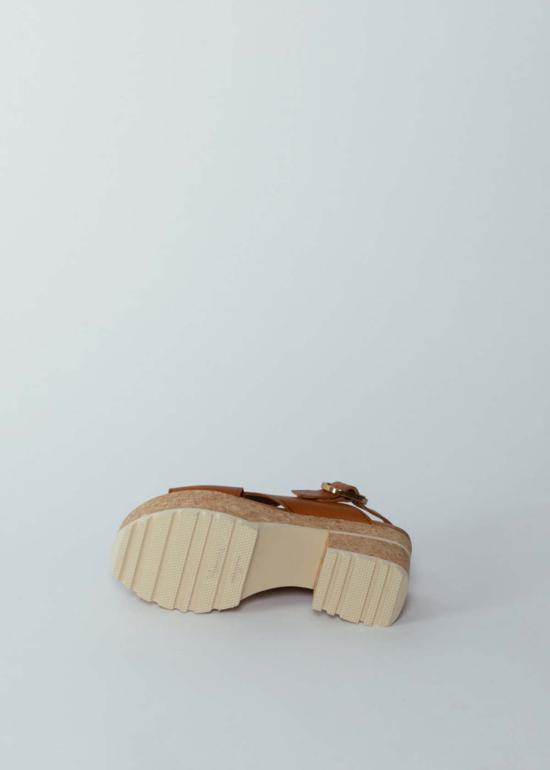  Homers Shoes 뮬/슬리퍼 호머스 슈즈 베니스 웨지  브라운 - OTHER BRANDS