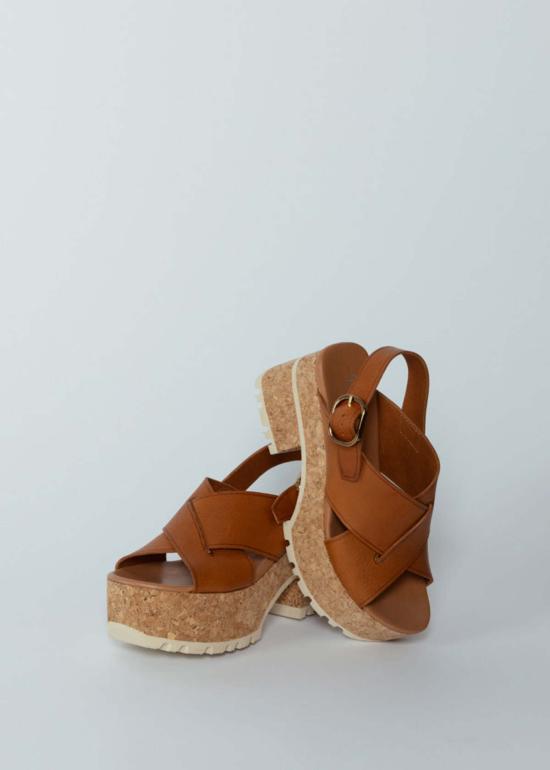  Homers Shoes 뮬/슬리퍼 호머스 슈즈 베니스 웨지  브라운 - OTHER BRANDS