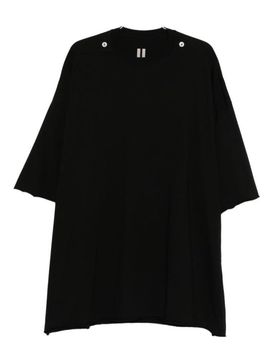 25FW 릭 오웬스 반팔 티셔츠 RU02E1283 JAES2 09 Black