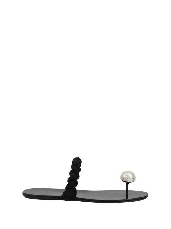 25SS 페드로 가르시아 뮬/슬리퍼 PIPA01 004 Black