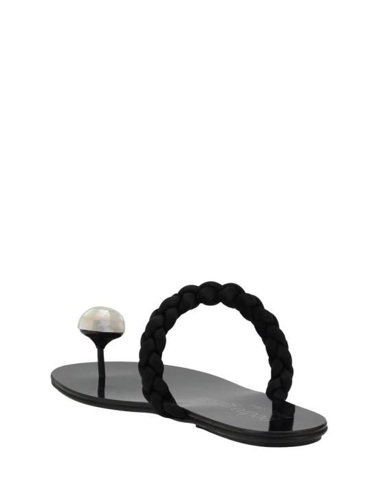 25SS 페드로 가르시아 뮬/슬리퍼 PIPA01 004 Black - PEDRO GARCIA