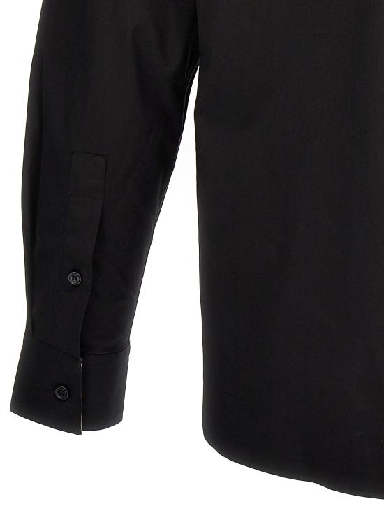 25FW 버버리 스트레치 코튼 셔츠 8071799BLACK Black - BURBERRY