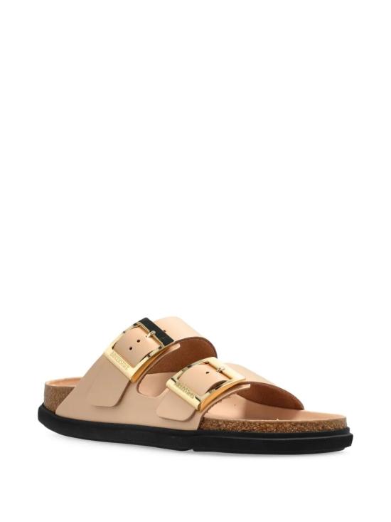  버켄스탁 애리조나 드롭렛 버클 하이 샤인 1029386 BEIGE - BIRKENSTOCK