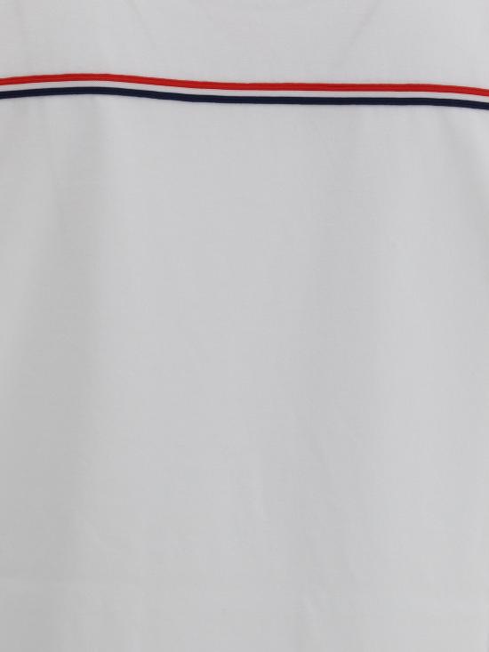 25FW 톰브라운 반팔 티셔츠 MJS288A00042 100 WHITE - THOM BROWNE