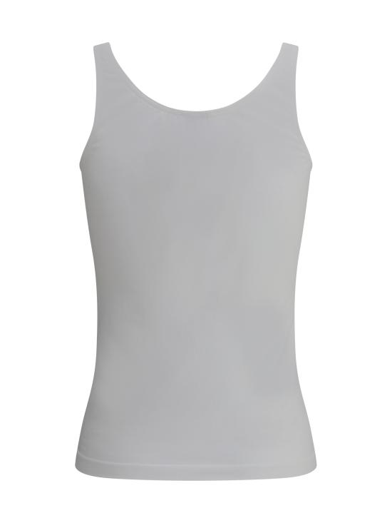 25FW 월포드 민소매 티셔츠 55045 1001 WHITE - WOLFORD