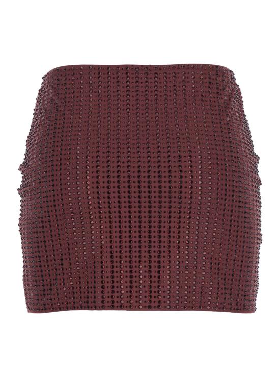 25FW VENUJA 숏 스커트 SK005BBRG Bordeaux - OTHER BRANDS