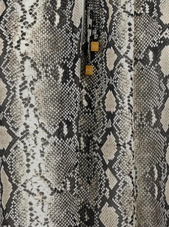 25FW 마이클 코어스 블라우스 MT540R0ABE120 Grey - MICHAEL KORS