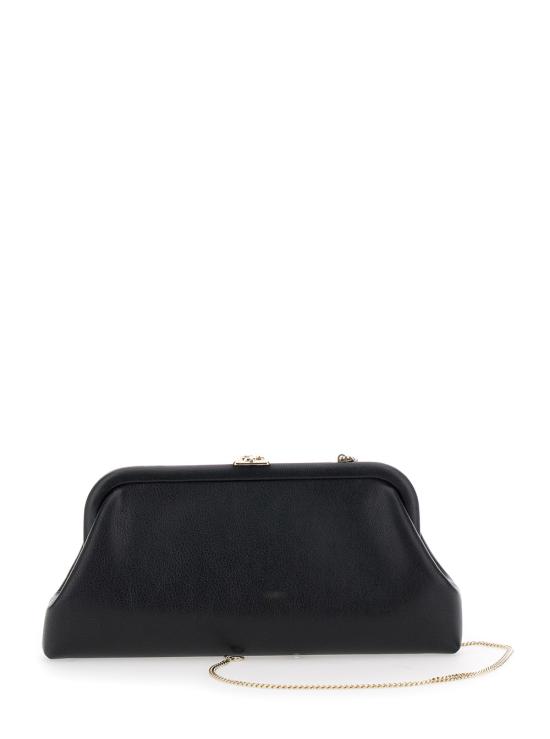 25FW 지미추 클러치/파우치 SKYLARJBMBLACKLIGHTGOLD Black - JIMMY CHOO