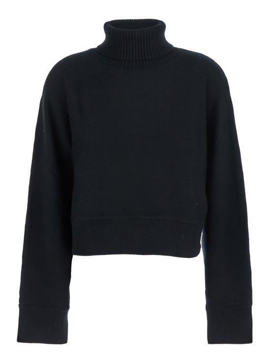 25FW 마이클 코어스 터틀넥 MT5617UF2G001 Black