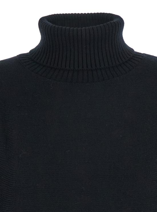 25FW 마이클 코어스 터틀넥 MT5617UF2G001 Black - MICHAEL KORS