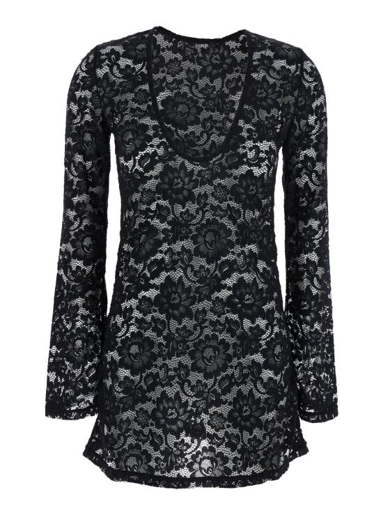 25FW VENUJA 숏 원피스 DS010BBLK Black