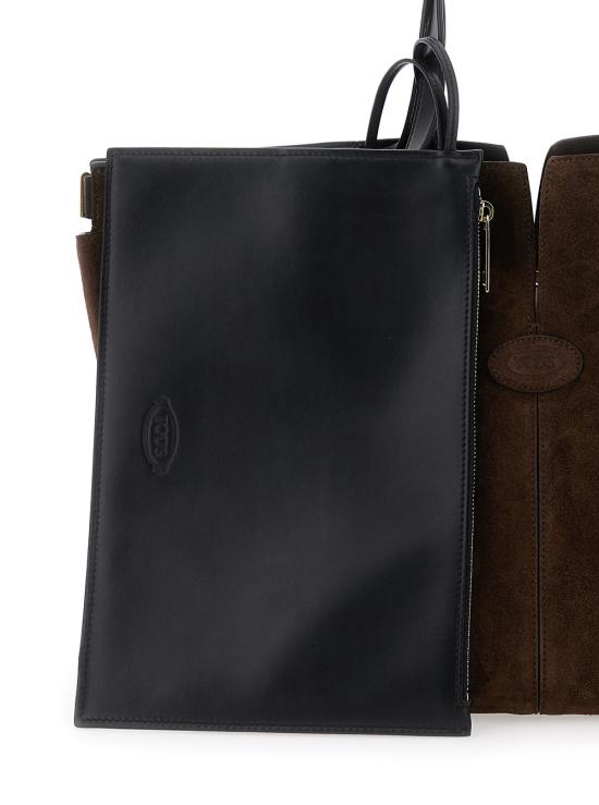 25FW 토즈 토트백 XBWDBMA0250U9V0ZIH Brown - TODS